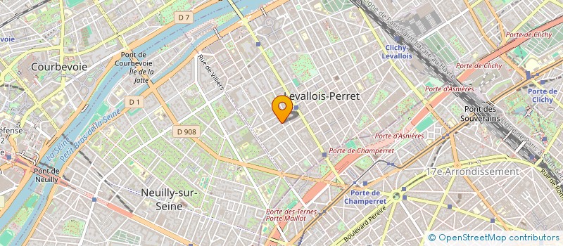 localisation de l'entreprise MONSIEUR JEREMY PONS  LEVALLOIS-PERRET