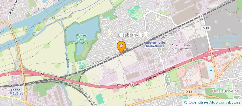 localisation de l'entreprise MONSIEUR JEREMY POTEL  AUBERGENVILLE