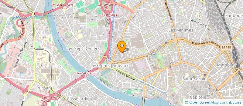localisation de l'entreprise MONSIEUR JEREMY POTHIN à TOULOUSE