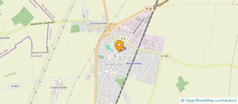 localisation de l'entreprise MONSIEUR JEREMY PRESTAVOINE à ANGERVILLE