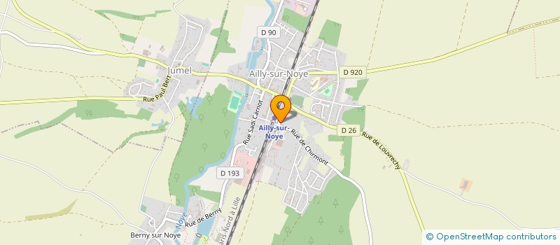 localisation de l'entreprise MONSIEUR JEREMY PREVOST à AILLY-SUR-NOYE