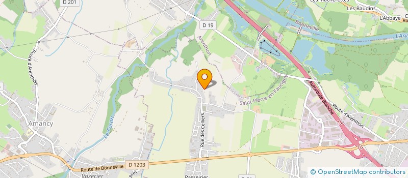 localisation de l'entreprise MONSIEUR JEREMY PRIOLET  SAINT-PIERRE-EN-FAUCIGNY