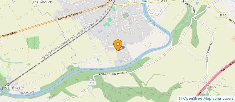 localisation de l'entreprise MONSIEUR JEREMY PRONNIER à LISLE-SUR-TARN