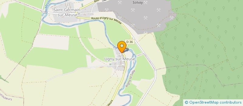 localisation de l'entreprise MONSIEUR JEREMY PROUST  UGNY-SUR-MEUSE