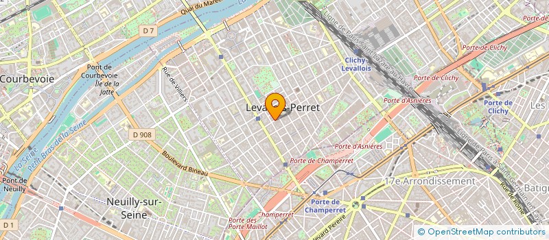 localisation de l'entreprise MONSIEUR JEREMY PROVOST à LEVALLOIS-PERRET