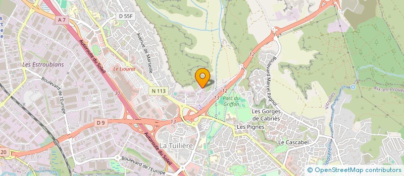 localisation de l'entreprise MONSIEUR JEREMY PRUNET  ORAISON