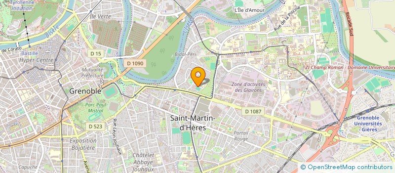 localisation de l'entreprise MONSIEUR JEREMY PUILLET  SAINT-MARTIN-D'HERES