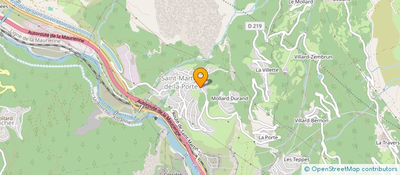 localisation de l'entreprise MONSIEUR JEREMY RATEL  SAINT-MARTIN-DE-LA-PORTE