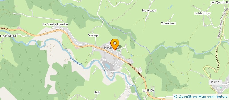 localisation de l'entreprise MONSIEUR JEREMY RAY  NEAUX