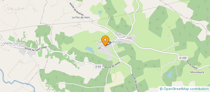 localisation de l'entreprise MONSIEUR JEREMY RAY  SAINT-LOUBOUER