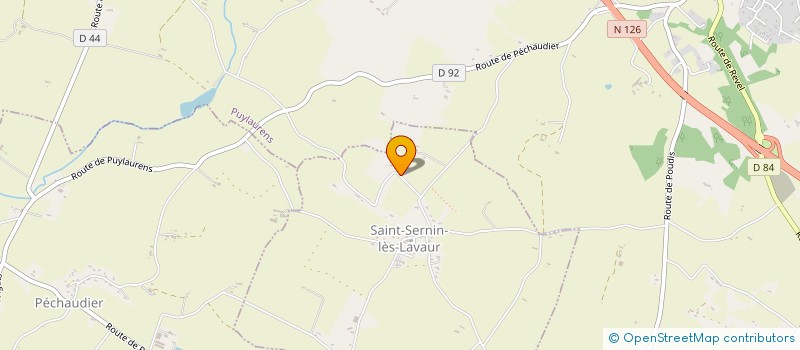 localisation de l'entreprise MONSIEUR JEREMY RAYSSAC  SAINT-SERNIN-LES-LAVAUR