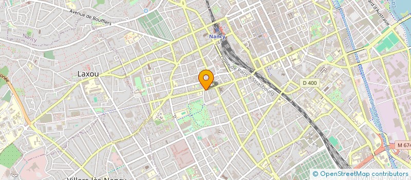 localisation de l'entreprise MONSIEUR JEREMY RECEVEUR  NANCY