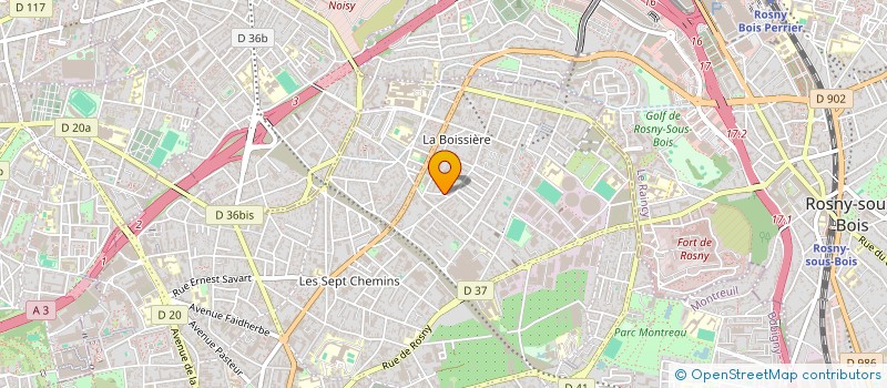 localisation de l'entreprise MONSIEUR JEREMY REGALADO à MONTREUIL