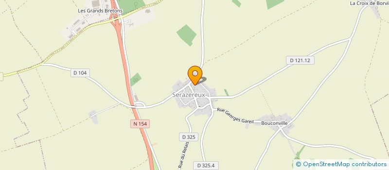 localisation de l'entreprise MONSIEUR JEREMY RENARD  SERAZEREUX