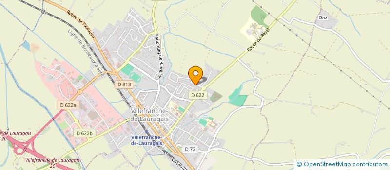 localisation de l'entreprise MONSIEUR JEREMY RENAULT  VILLEFRANCHE-DE-LAURAGAIS