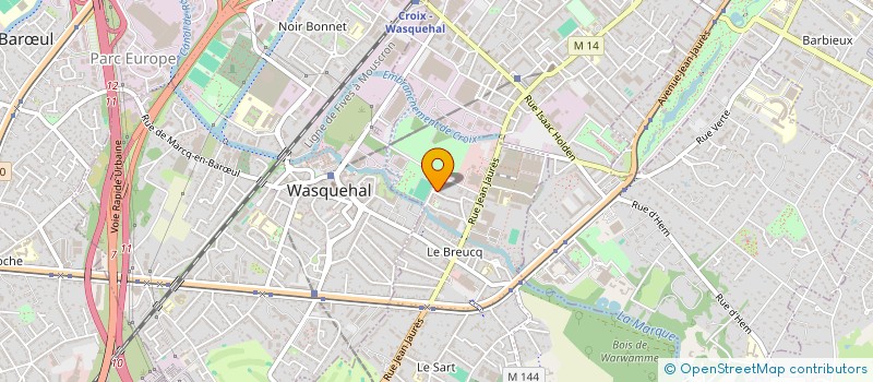 localisation de l'entreprise MONSIEUR JEREMY RESAN à WASQUEHAL