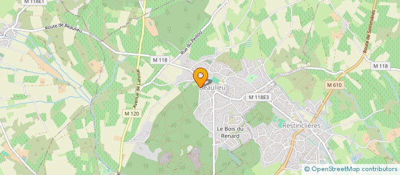 localisation de l'entreprise MONSIEUR JEREMY RIBEYROLLES  SAINT-DREZERY