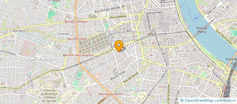 localisation de l'entreprise MONSIEUR JEREMY RIERA à BORDEAUX