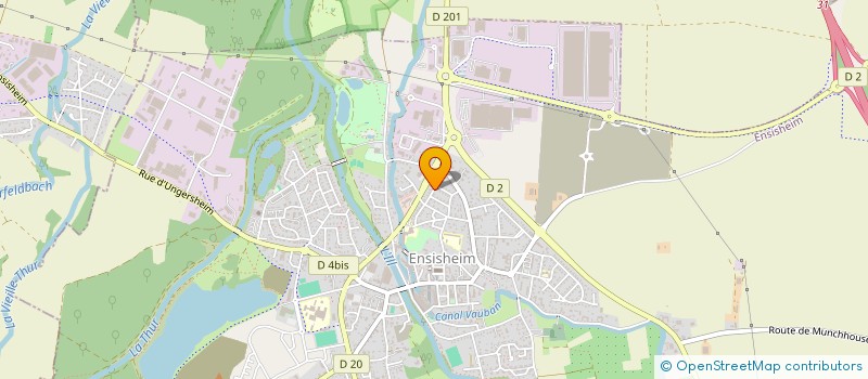 localisation de l'entreprise MONSIEUR JEREMY RIFF  ENSISHEIM
