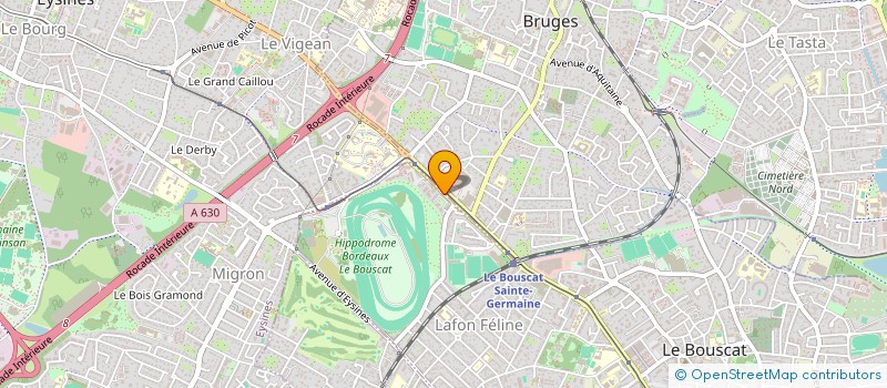 localisation de l'entreprise MONSIEUR JEREMY RIORD  LE BOUSCAT