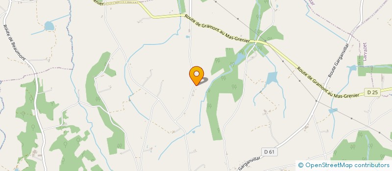 localisation de l'entreprise MONSIEUR JEREMY RIPOLL  SERIGNAC