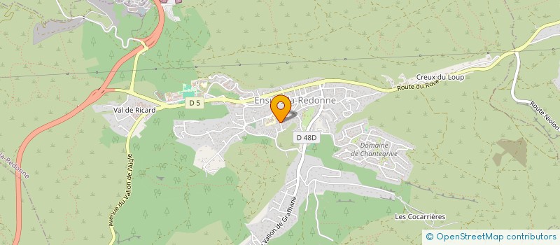 localisation de l'entreprise MONSIEUR JEREMY ROCCASALVA  ENSUES-LA-REDONNE