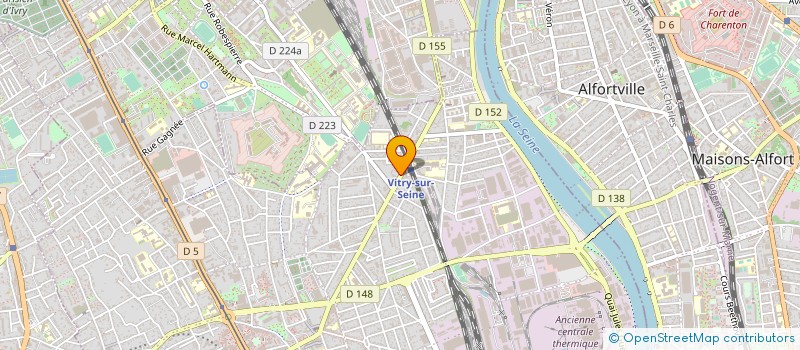 localisation de l'entreprise MONSIEUR JEREMY RODRIGUES-FREITAS  VITRY-SUR-SEINE