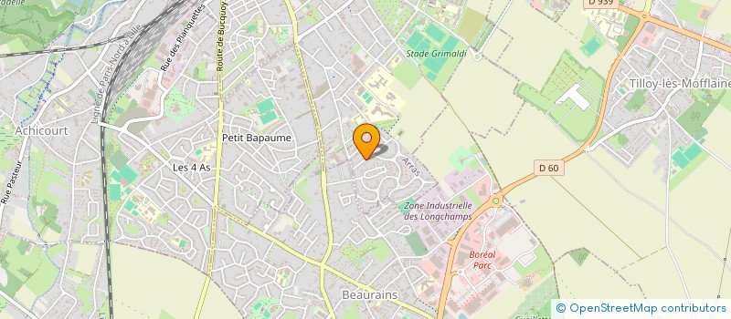 localisation de l'entreprise MONSIEUR JEREMY ROELS à ARRAS