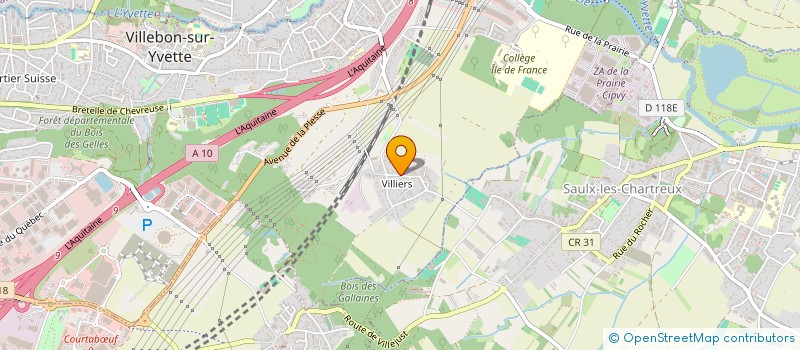 localisation de l'entreprise MONSIEUR JEREMY ROHR  VILLEBON-SUR-YVETTE