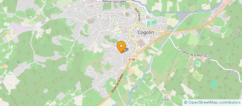 localisation de l'entreprise MONSIEUR JEREMY ROLAND  SAINT-UZE