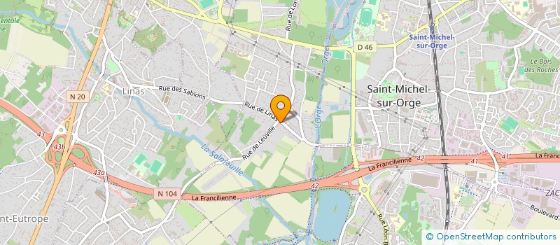 localisation de l'entreprise MONSIEUR JEREMY ROQUES  LONGPONT-SUR-ORGE