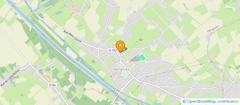 localisation de l'entreprise MONSIEUR JEREMY ROTTIERS  HERGNIES