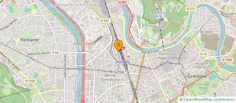 localisation de l'entreprise MONSIEUR JEREMY ROUSTANG à GRENOBLE