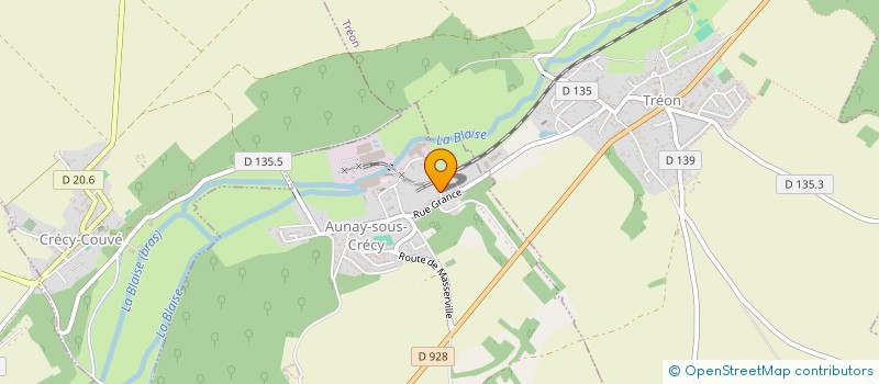 localisation de l'entreprise MONSIEUR JEREMY ROYANT à AUNAY-SOUS-CRECY
