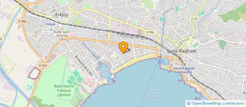 localisation de l'entreprise MONSIEUR JEREMY SABAN à FREJUS