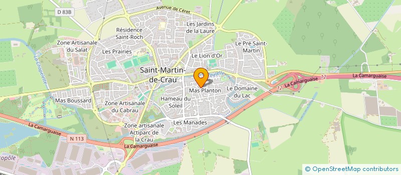 localisation de l'entreprise MONSIEUR JEREMY SABOT à SAINT-MARTIN-DE-CRAU