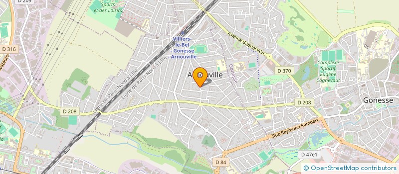 localisation de l'entreprise MONSIEUR JEREMY SAHINOGLU  ARNOUVILLE