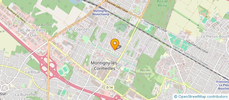 localisation de l'entreprise MONSIEUR JEREMY SALOMON  MONTIGNY-LES-CORMEILLES