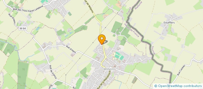 localisation de l'entreprise MONSIEUR JEREMY SAMSON  WILLEMS