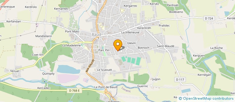 localisation de l'entreprise MONSIEUR JEREMY SAMSON  BAUD