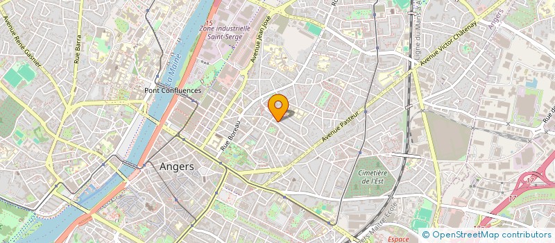 localisation de l'entreprise MONSIEUR JEREMY SANCHEZ  ANGERS