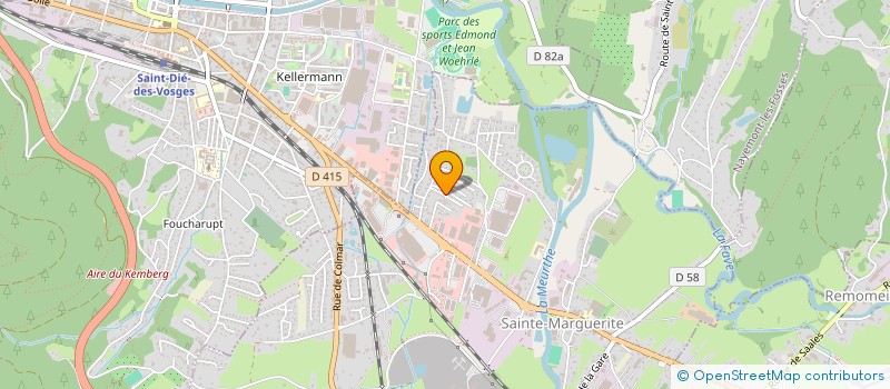 localisation de l'entreprise MONSIEUR JEREMY SANTAMARIA  SAINTE-MARGUERITE