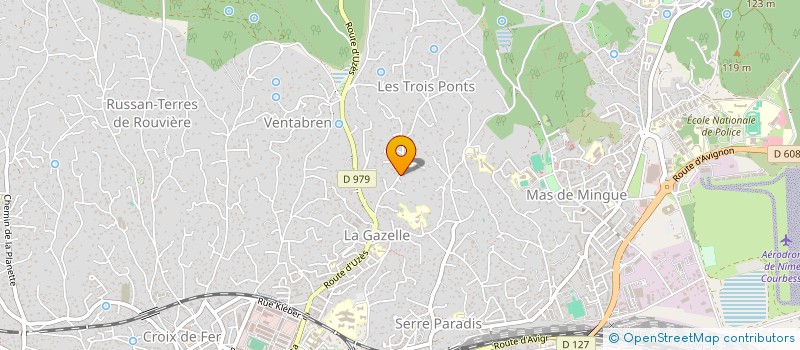 localisation de l'entreprise MONSIEUR JEREMY SANTAMARIA  NIMES