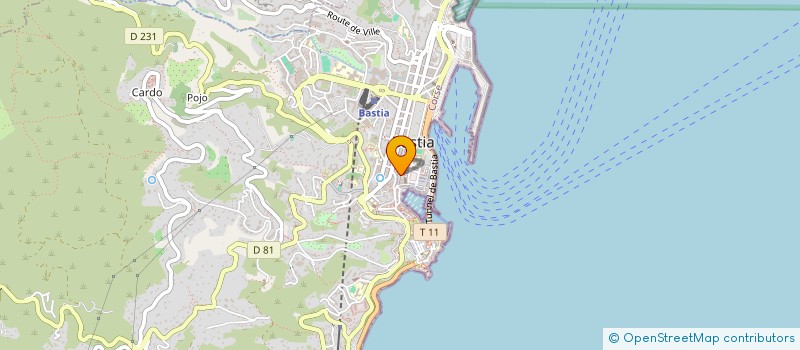 localisation de l'entreprise MONSIEUR JEREMY SANTONI à BASTIA