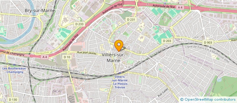 localisation de l'entreprise MONSIEUR JEREMY SARAIVA à VILLIERS-SUR-MARNE