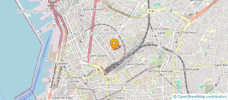 localisation de l'entreprise MONSIEUR JEREMY SAUVEUR REVELIN à MARSEILLE