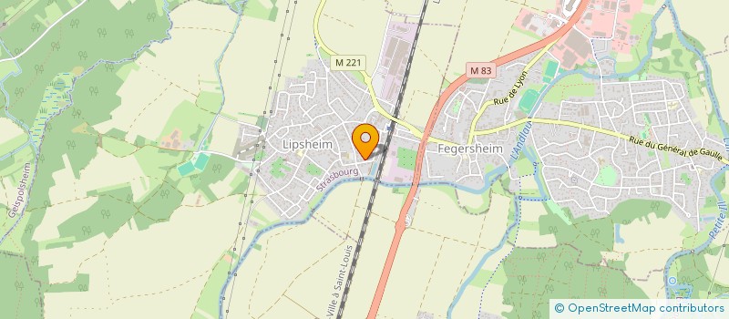 localisation de l'entreprise MONSIEUR JEREMY SCHAFFNER  LIPSHEIM