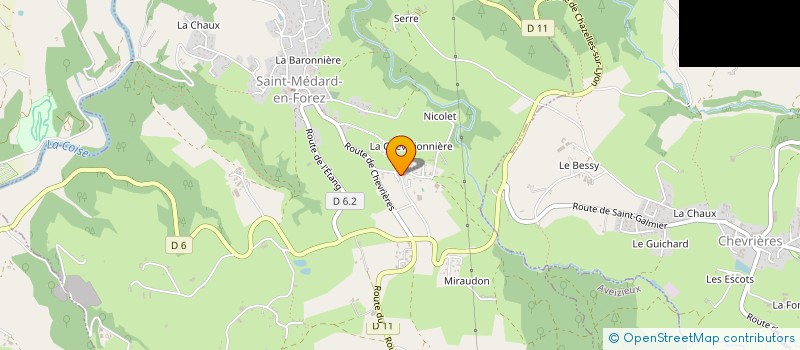 localisation de l'entreprise MONSIEUR JEREMY SCHMIDT  SAINT-MEDARD-EN-FOREZ