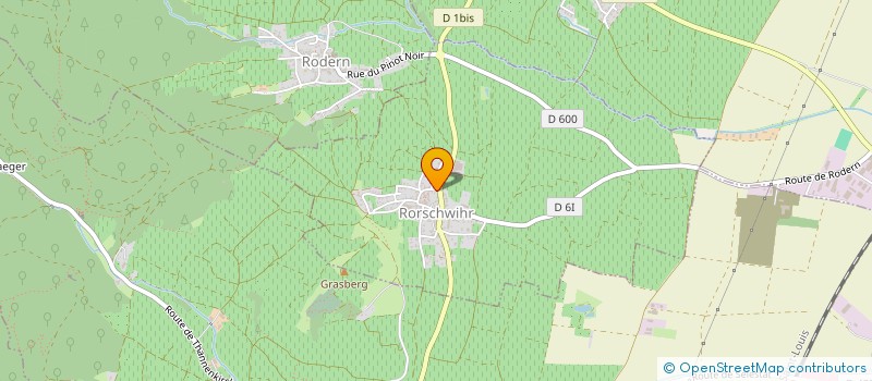 localisation de l'entreprise MONSIEUR JEREMY SCHNEIDER  RORSCHWIHR