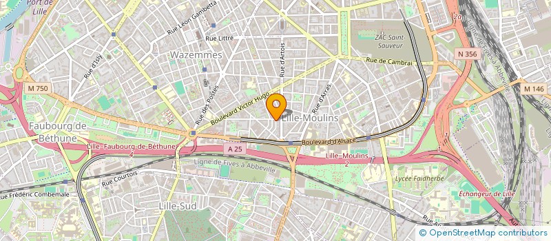 localisation de l'entreprise MONSIEUR JEREMY SCHODET à LILLE